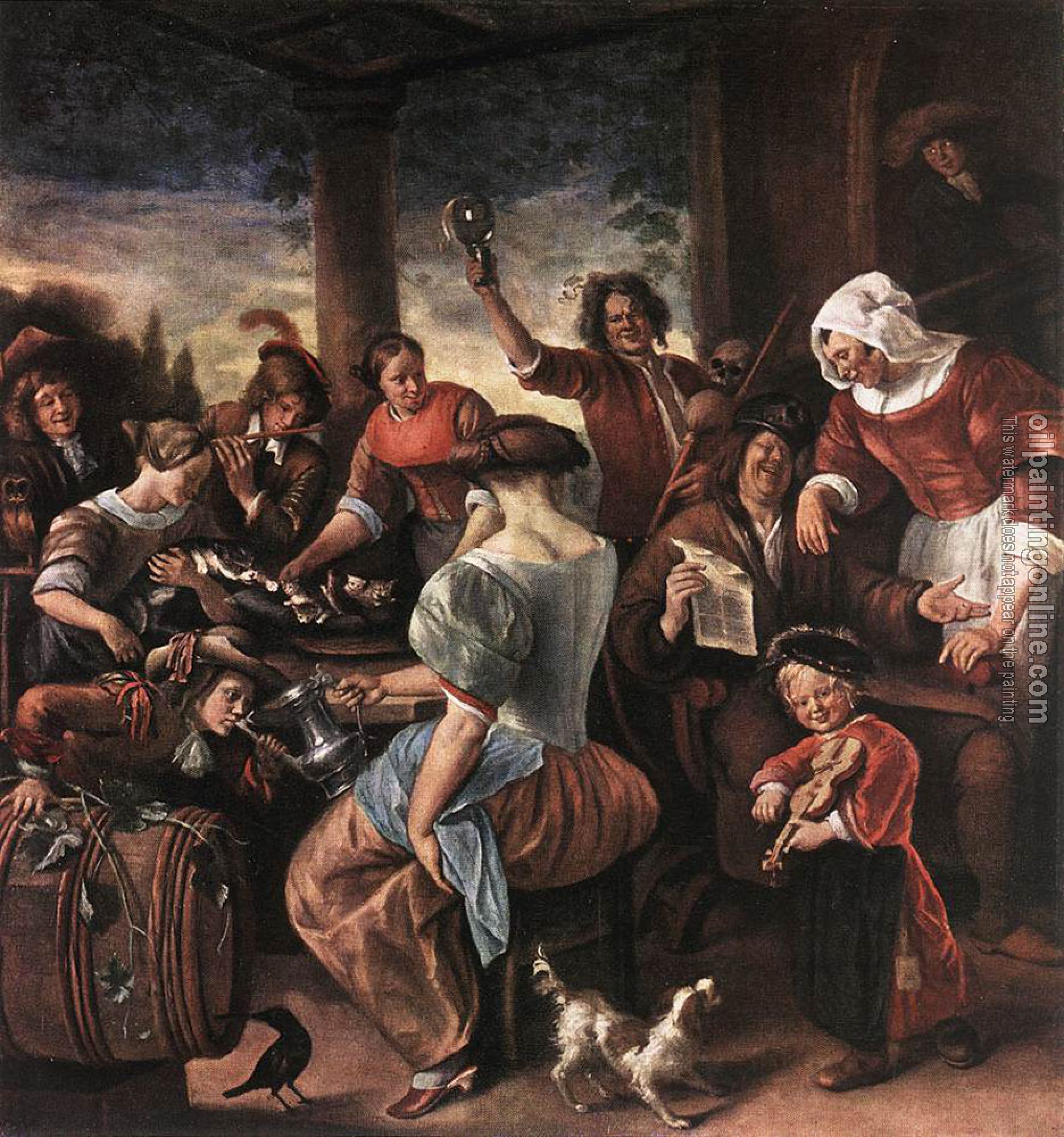 Steen, Jan - A Merry Party